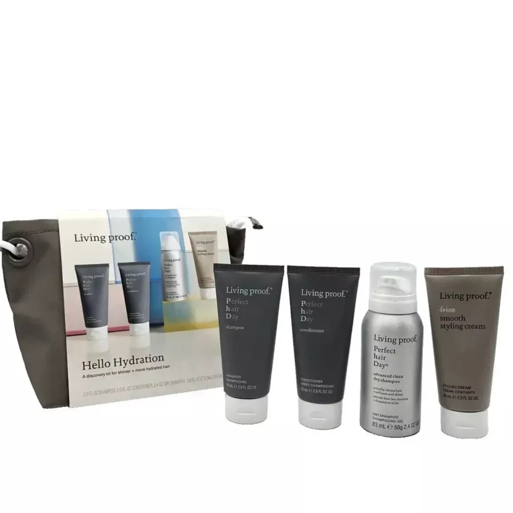 Living Proof Hair Care Set - Black, Gray, White